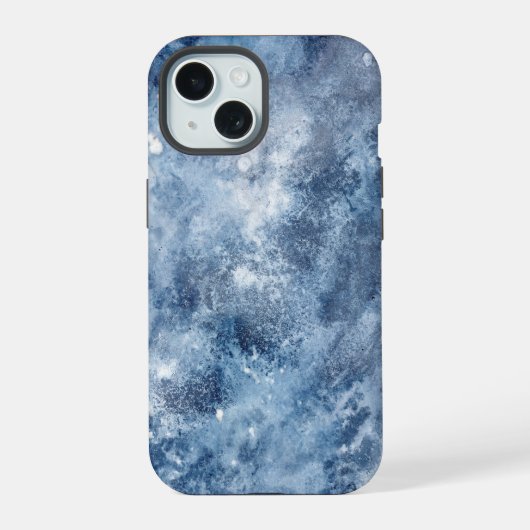 Deep Waters Handy Case iPhone 15 Hülle (Rückseite)