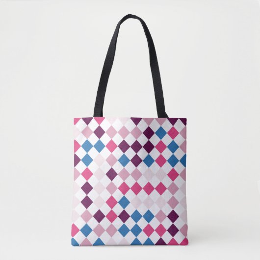 Deep Wine Harlequin Tasche (Vorderseite)