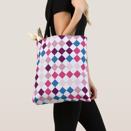 Deep Wine Harlequin Tasche (Von Nahem)