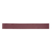 Deep Wine Red Solid Color Satinband (Vorderseite)