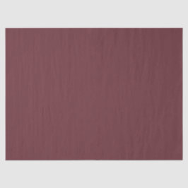 Deep Wine Red Solid Color Seidenpapier