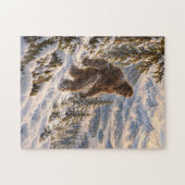 Deep Winter Bigfoot-Puzzle Puzzle (Horizontal)