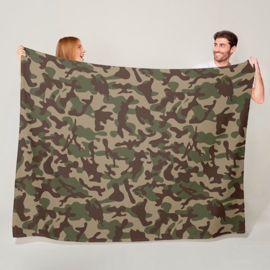 Deep Wood Camouflage Fleecedecke (Beispiel)