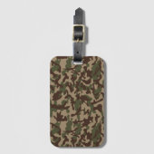 Deep Wood Camouflage Gepäckanhänger (Vorderseite Vertikal)