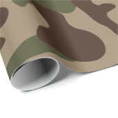 Deep Wood Camouflage Geschenkpapier (Rolleneckpunkt)