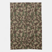 Deep Wood Camouflage Geschirrtuch (Vertikal)