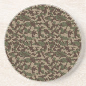 Deep Wood Camouflage Getränkeuntersetzer (Vorne)