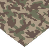 Deep Wood Camouflage Großer Tischläufer (Ecke)