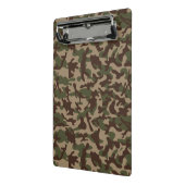 Deep Wood Camouflage Mini Klemmbrett (Gewinkelt2)