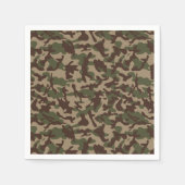 Deep Wood Camouflage Serviette (Vorderseite)