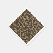Deep Wood Camouflage Serviette (Ecke)