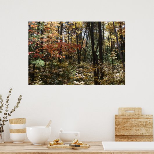 Deep Woods Beauty Poster (Küche)