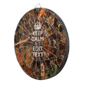 Deep Woods Camouflage Behalten Ruhe haben Ihren Te Dartscheibe (Vorderseite rechts)