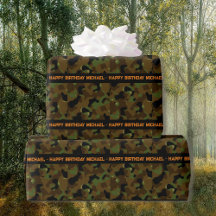 Deep Woods Camouflage zum Hinzufügen von Text & Na