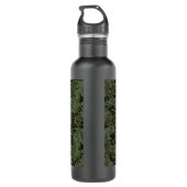 Deep Woods Digital Camouflage Camouflage Muster Trinkflasche (Rückseite)