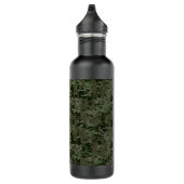 Deep Woods Digital Camouflage Camouflage Muster Trinkflasche (Rechts)