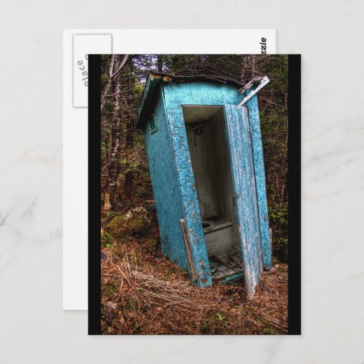 Deep Woods Pitstop Postkarte (Vorne/Hinten)