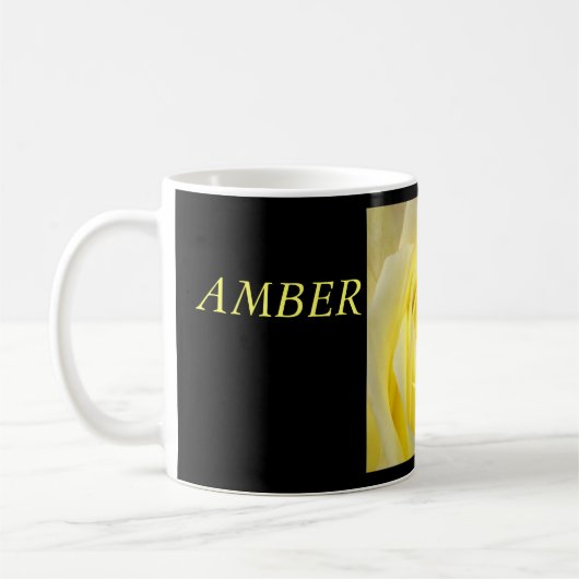 Deep Yellow Rose Kaffeetasse (Links)