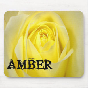 Deep Yellow Rose Mousepad