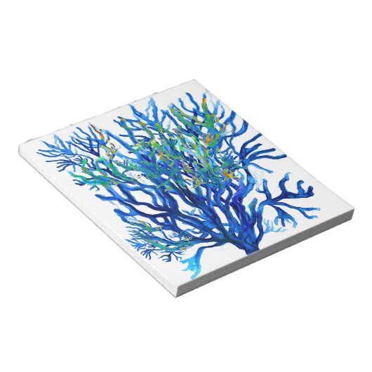 DeepBlue Coral Notizblock (angewinkelt)