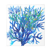 DeepBlue Coral Notizblock (Vorderseite)