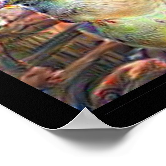 Deepdream Mission Arcade Fantasy Poster (Ecke)