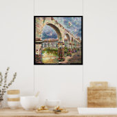 Deepdream Mission Arcade Fantasy Poster (Küche)