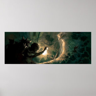 Deeper and deeper down the rabbit hole poster