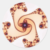 Deeper Runder Aufkleber (Vorderseite)