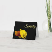 Deepest Beileid Condolence Card Karte (Vorderseite)
