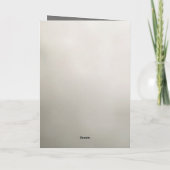 Deepest Sympathies Floral Comfort Card Karte (Rückseite)