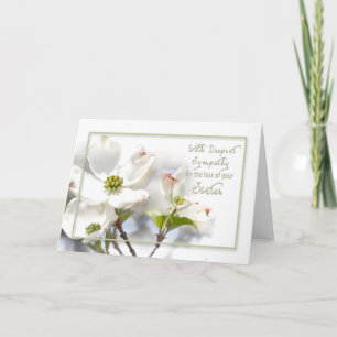 DEEPESTES BEILEID - APPLE BLOSSOMS SISTER KARTE