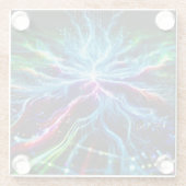 DeepRoots im Cyberspace Glasuntersetzer (Rückseite)