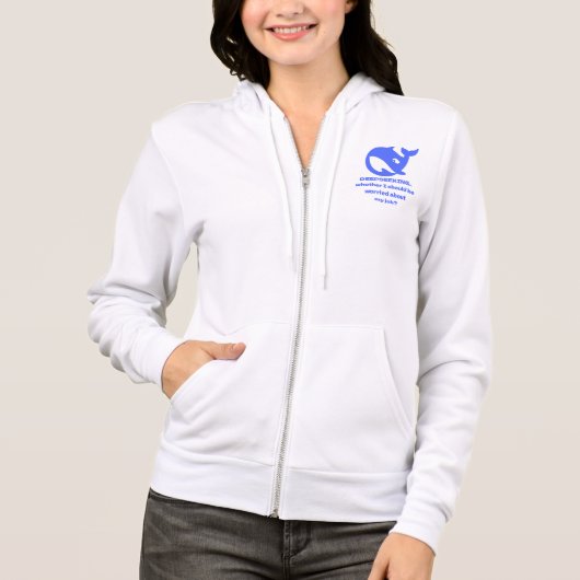 DEEPSEEEEK Custom Hoodie (Vorderseite)