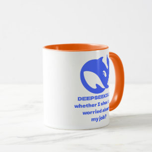 DEEPSEEK Anpassbarer, Personalisiert bearbeitbarer Tasse