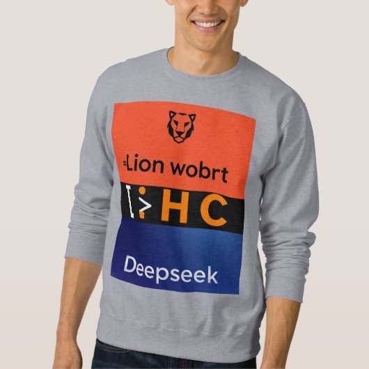DeepSeek-T - Shirt für künstliche Intelligenz (Vorderseite)