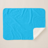 DeepSkyBlue Sherpadecke (Vorderseite (Horizontal))