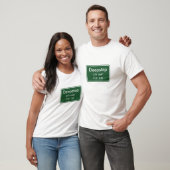 Deepstep Georgia Stadt-Grenze-Zeichen T-Shirt (Unisex)