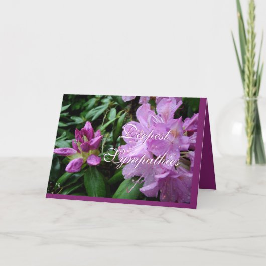 DeepSympathiesRhod-Anpassen eines Ereignisses Karte (Vorderseite)