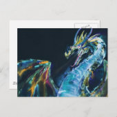 Deepwater Dragon Postkarte (Vorne/Hinten)