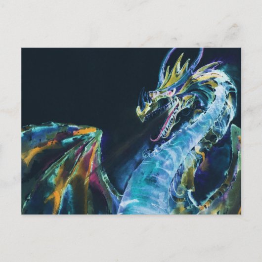 Deepwater Dragon Postkarte (Vorderseite)