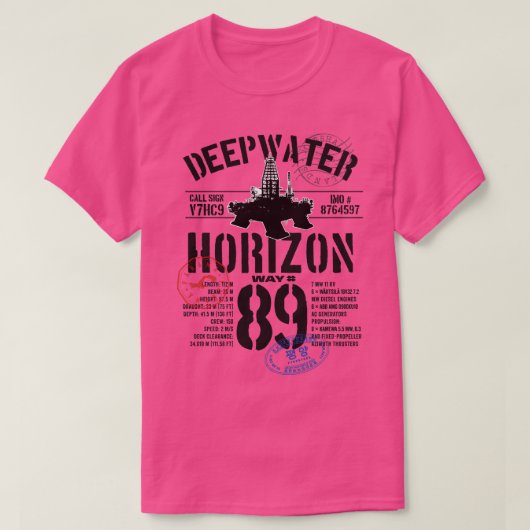 Deepwater Horizon T-Shirt (Design vorne)