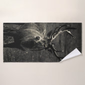 DEER 12 POINT BUCK BADEHANDTUCH (Badehandtuch)