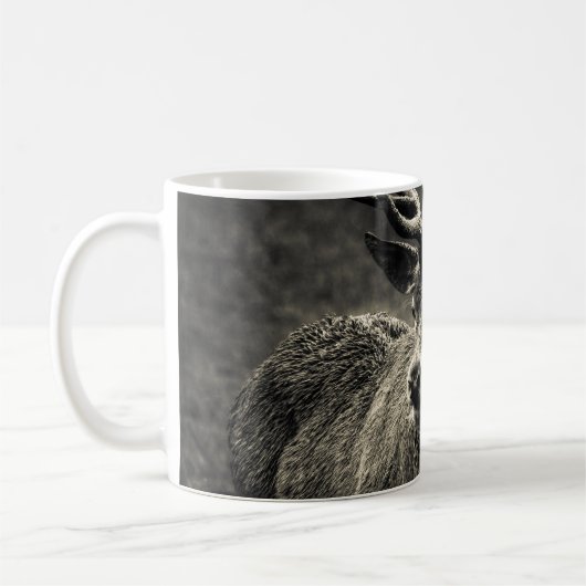DEER 12 POINT BUCK KAFFEETASSE (Links)
