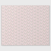 Deer Antler Bouquet für Hochzeit Geschenkpapier (Flach)