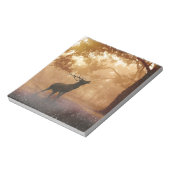 Deer Antler Meadow Notizblock (Rotiert)