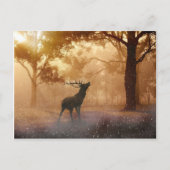 Deer Antler Meadow Postkarte (Vorderseite)