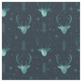 Deer Antlers Arrows Christmas Pattern V2 Tl ID861 Stoff (Nahaufnahme)