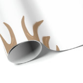 Deer Antlers Geschenkpapier (Rolleneckpunkt)