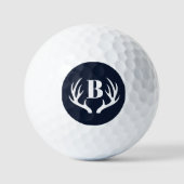 Deer Antlers Golf Balls Golfball (Vorderseite)
